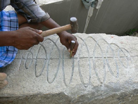 Creating the Stele
